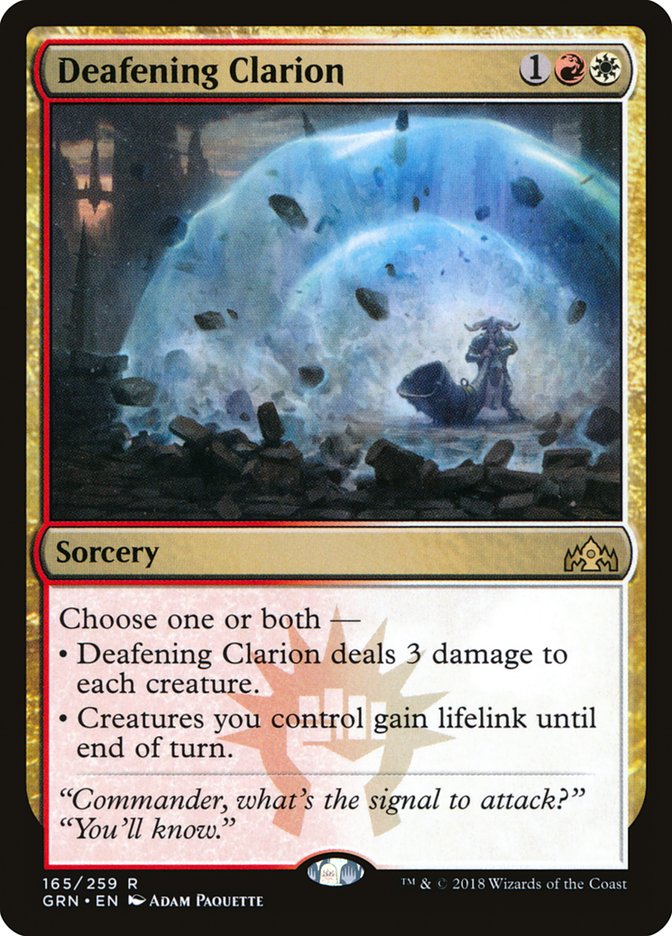 Deafening Clarion [Guilds of Ravnica] | Total Play