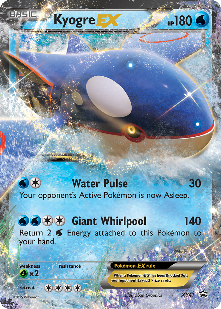 Kyogre EX (XY41) [XY: Black Star Promos] | Total Play