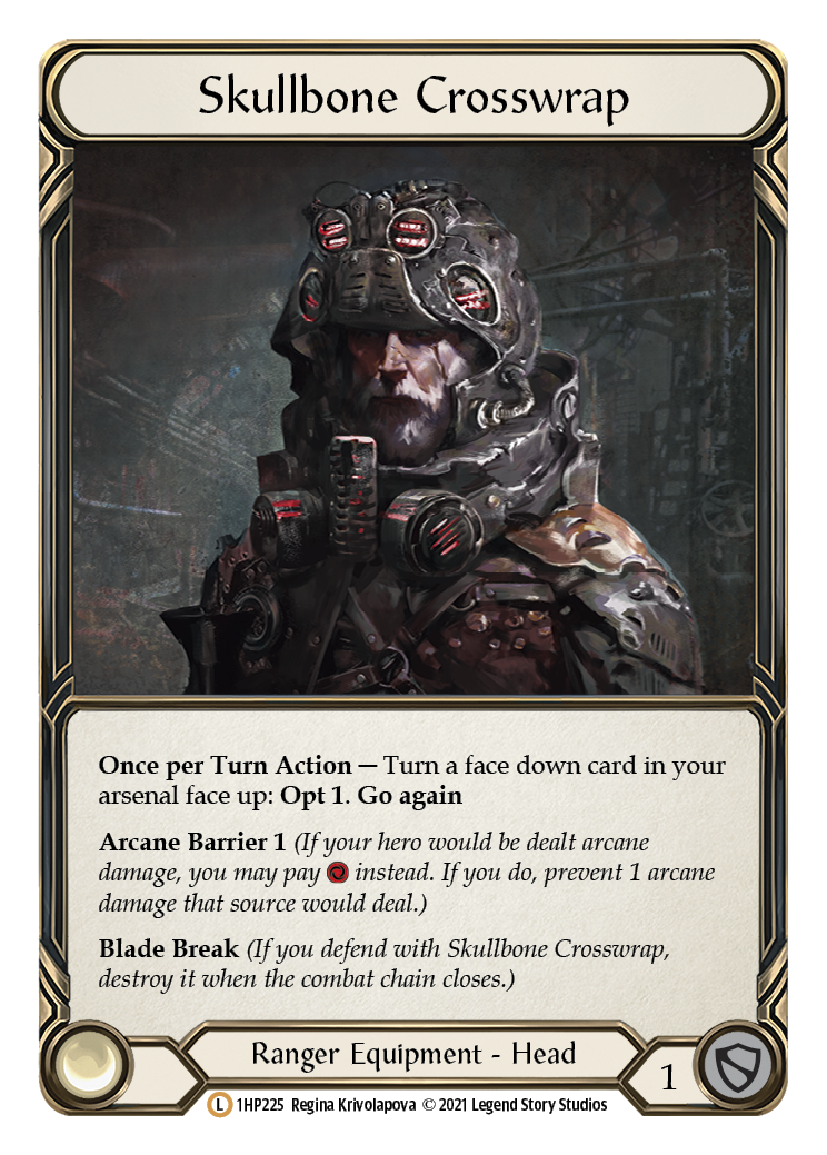 Skullbone Crosswrap [1HP225] (History Pack 1) | Total Play