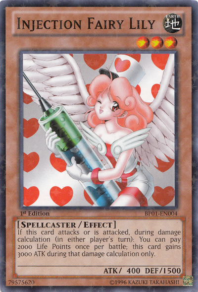Injection Fairy Lily [BP01-EN004] Starfoil Rare | Total Play