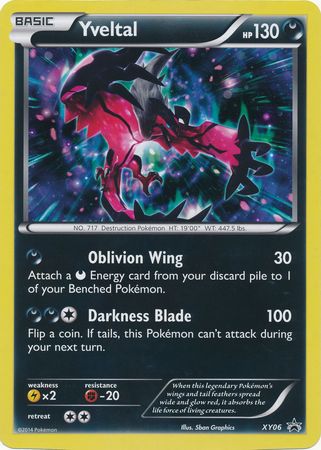 Yveltal (XY06) (Jumbo Card) [XY: Black Star Promos] | Total Play