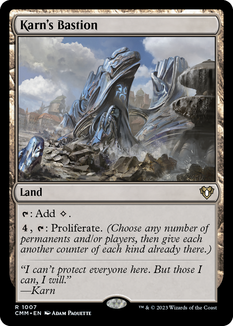 Karn's Bastion [Commander Masters] | Total Play
