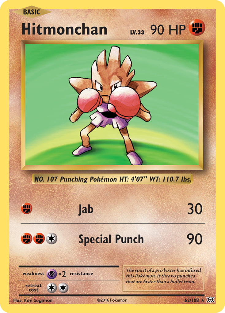 Hitmonchan (62/108) [XY: Evolutions] | Total Play