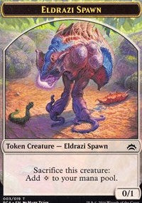 Eldrazi Spawn (003) // Eldrazi Double-Sided Token [Planechase Anthology Tokens] | Total Play