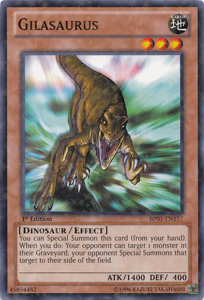 Gilasaurus [BP01-EN177] Starfoil Rare | Total Play