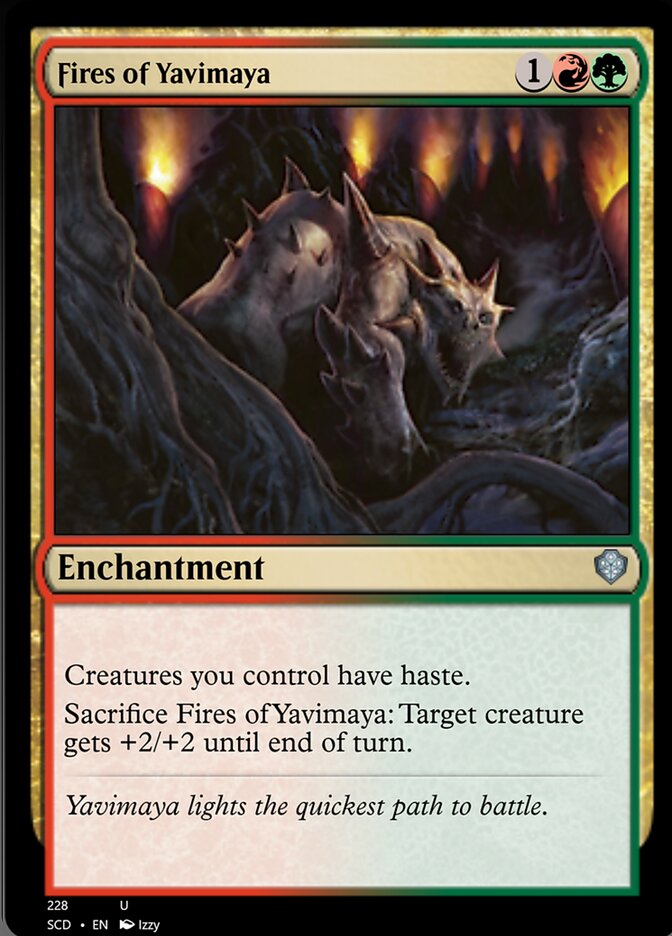 Fires of Yavimaya [Starter Commander Decks] | Total Play