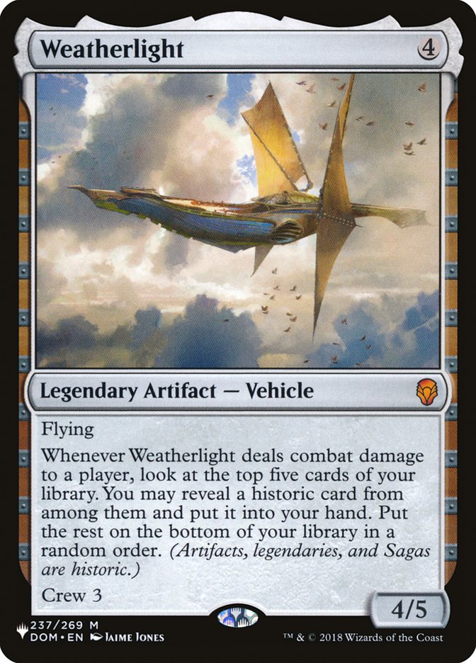 Weatherlight [The List] | Total Play