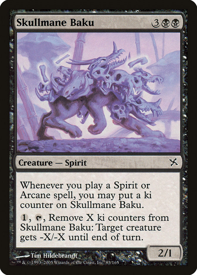 Skullmane Baku [Betrayers of Kamigawa] | Total Play
