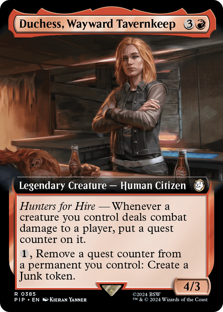 Duchess, Wayward Tavernkeep (Extended Art) [Fallout] | Total Play