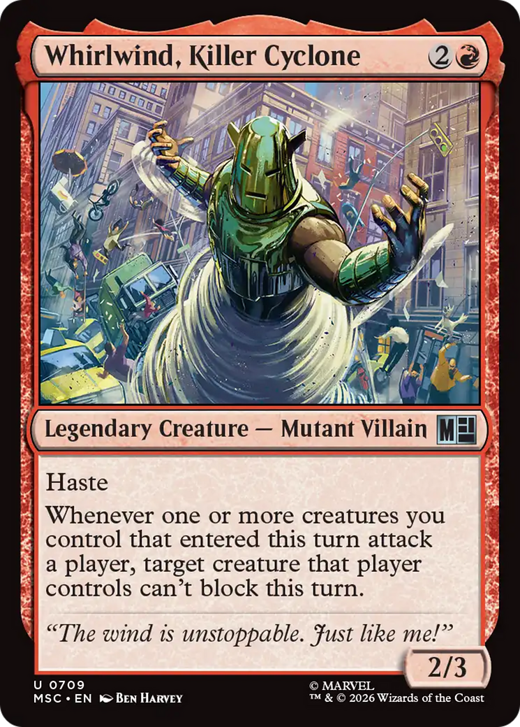Whirlwind, Killer Cyclone [Marvel Super Heroes Commander] | Total Play