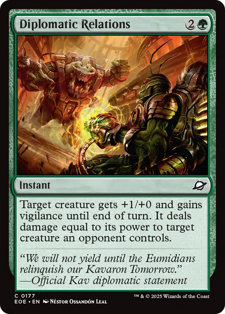 Diplomatic Relations [Edge of Eternities] | Total Play