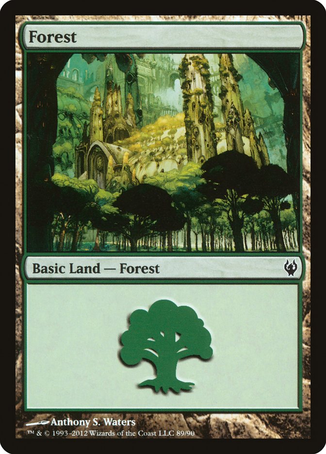 Forest (89) [Duel Decks: Izzet vs. Golgari] | Total Play
