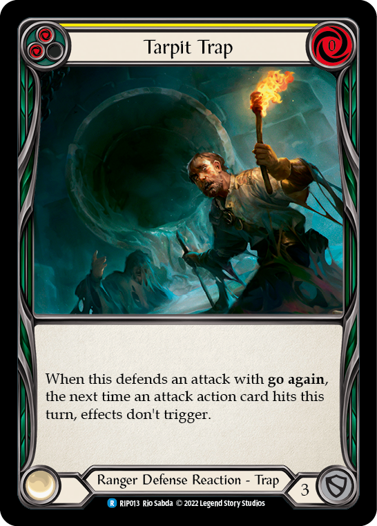 Tarpit Trap (Yellow) [RIP013] (Outsiders Riptide Blitz Deck) | Total Play