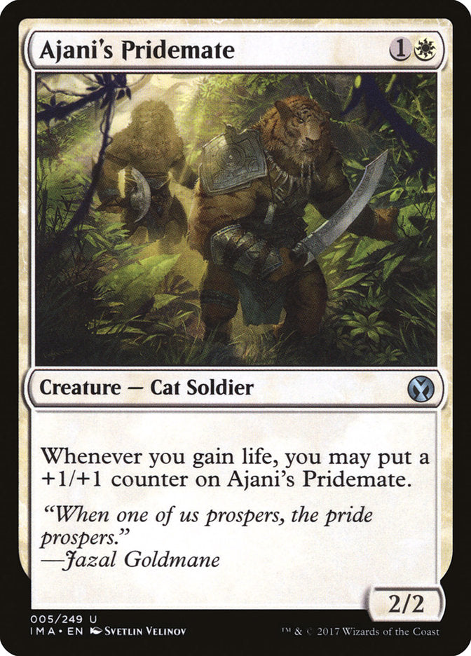 Ajani's Pridemate [Iconic Masters] | Total Play