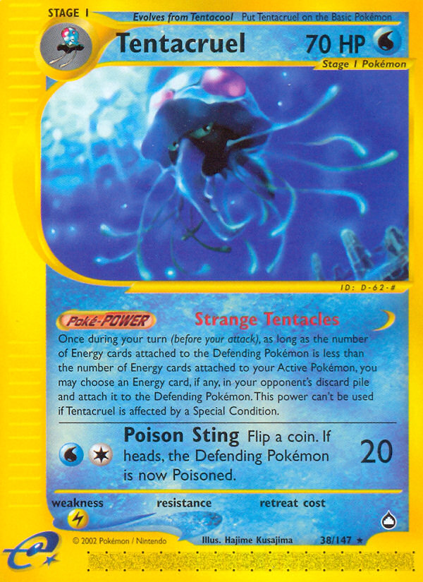 Tentacruel (38/147) [Aquapolis] | Total Play