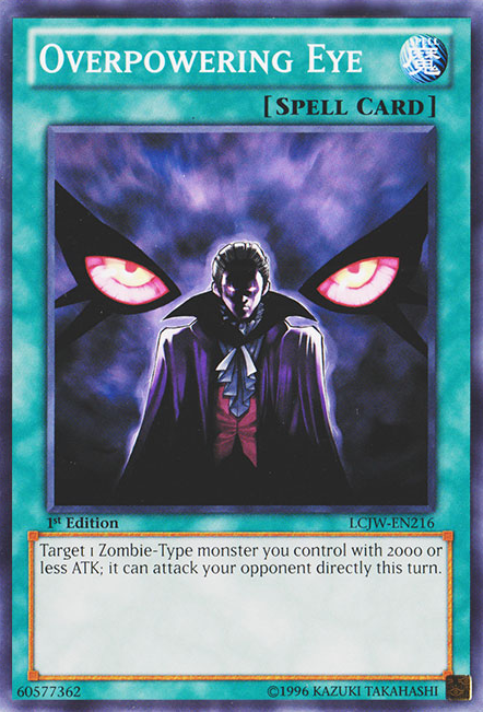 Overpowering Eye [LCJW-EN216] Common | Total Play
