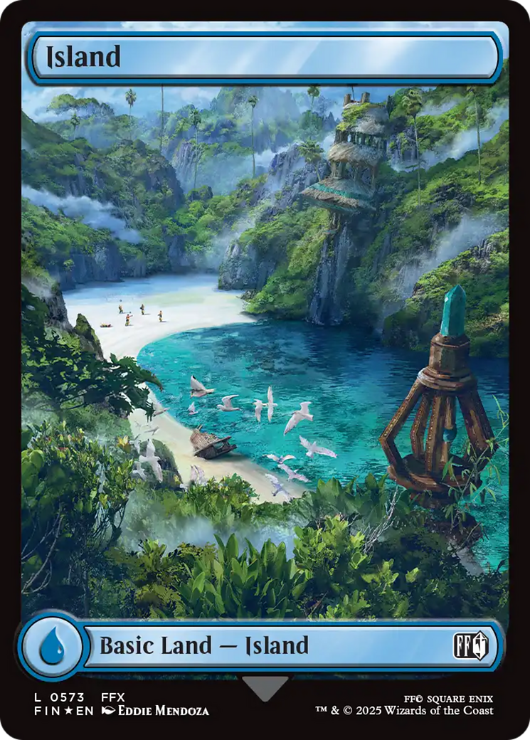 Island (0573) (Surge Foil) [FINAL FANTASY] | Total Play