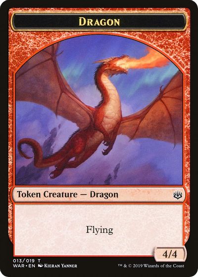 Servo // Dragon Double-Sided Token [Challenger Decks 2020 Tokens] | Total Play