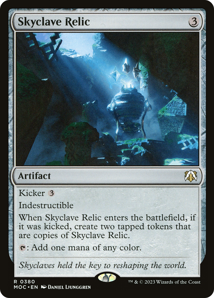 Skyclave Relic [March of the Machine Commander] | Total Play
