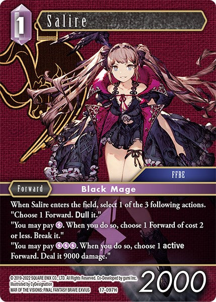 Salire [Rebellion's Call] | Total Play