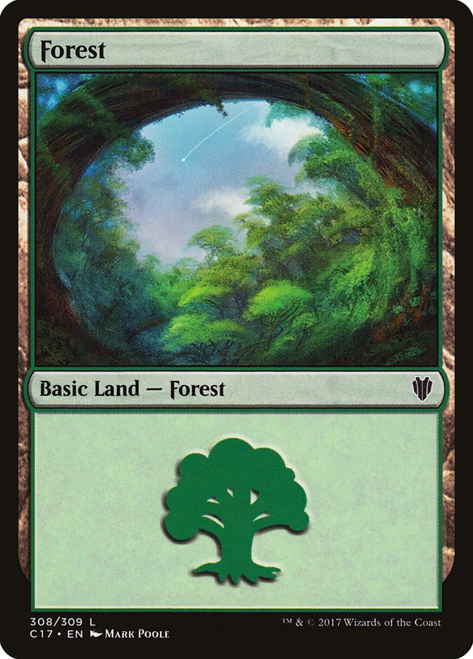 Forest (308) [Commander 2017] | Total Play