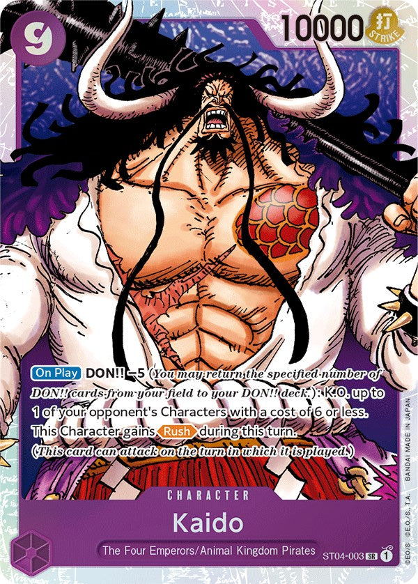Kaido (003) [Starter Deck: Animal Kingdom Pirates] | Total Play
