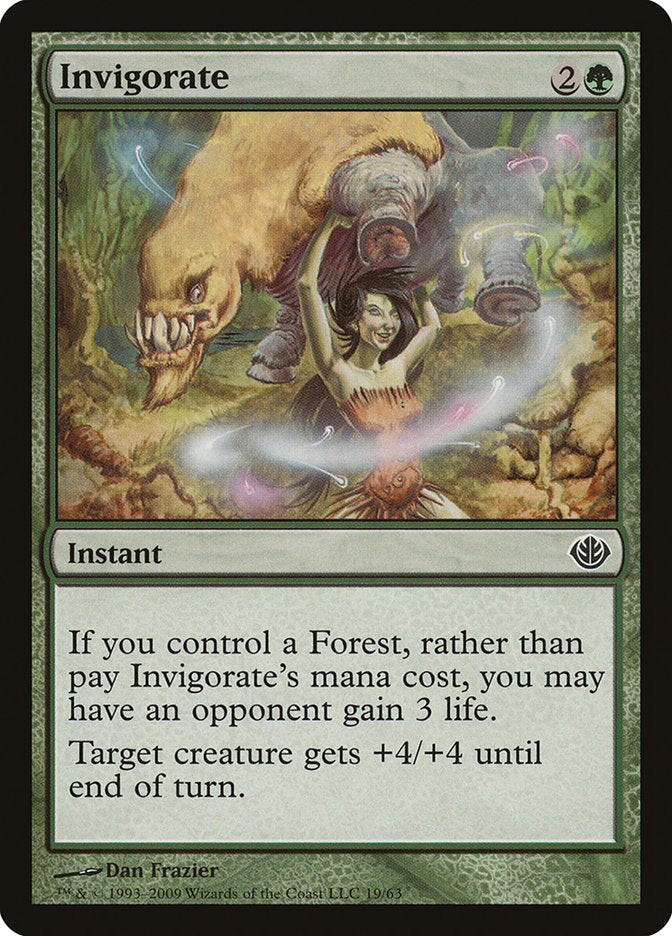 Invigorate [Duel Decks: Garruk vs. Liliana] | Total Play