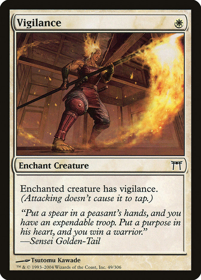 Vigilance [Champions of Kamigawa] | Total Play