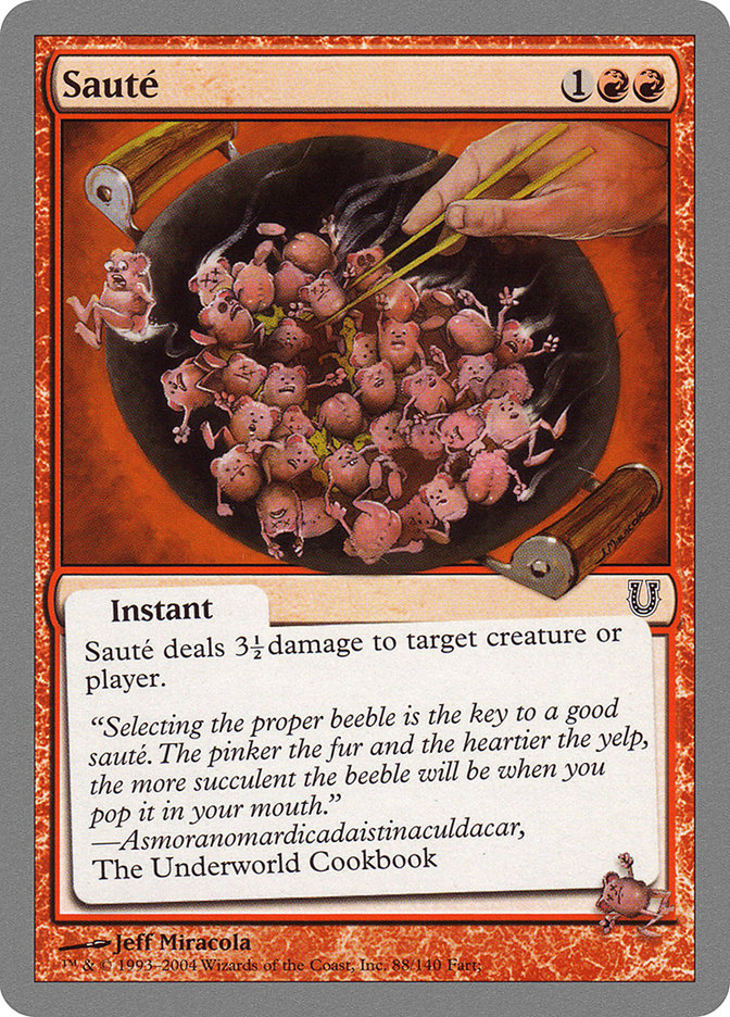 Saute [Unhinged] | Total Play