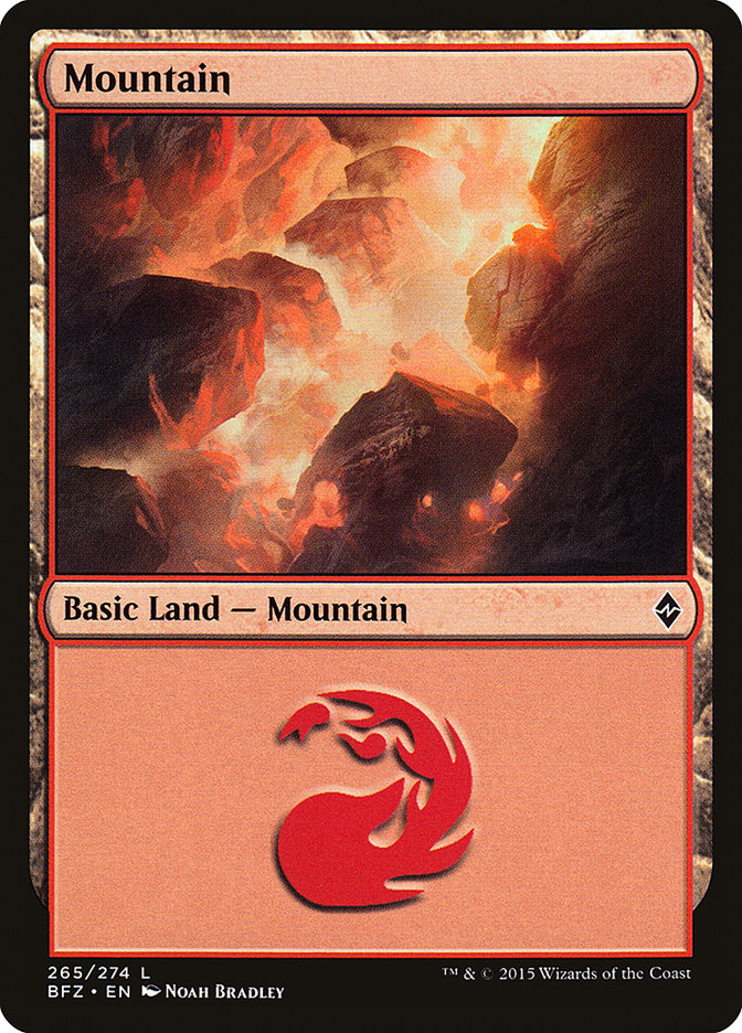 Mountain (265) [Battle for Zendikar] | Total Play