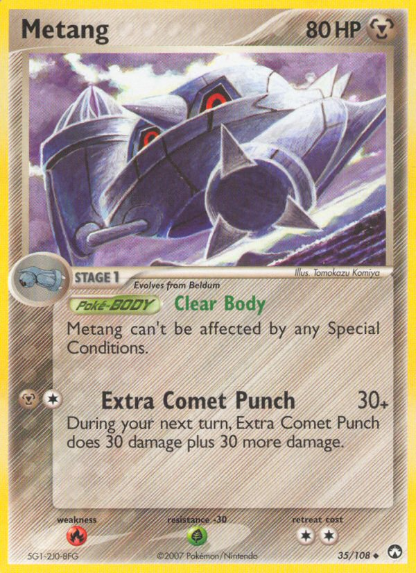 Metang (35/108) [EX: Power Keepers] | Total Play