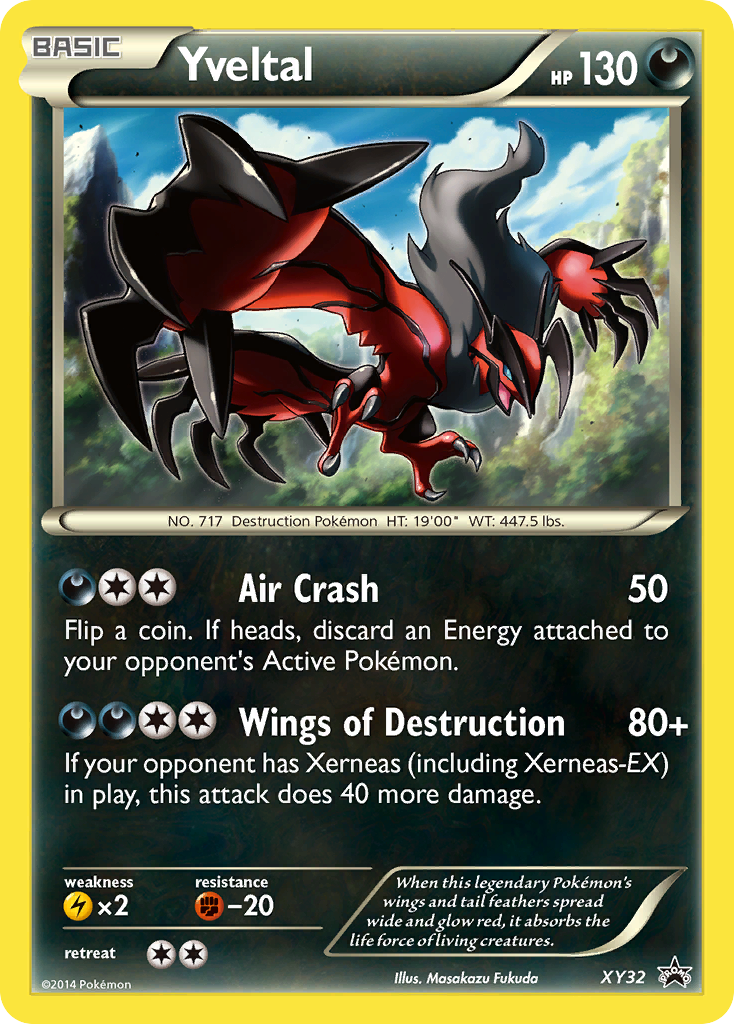 Yveltal (XY32) [XY: Black Star Promos] | Total Play