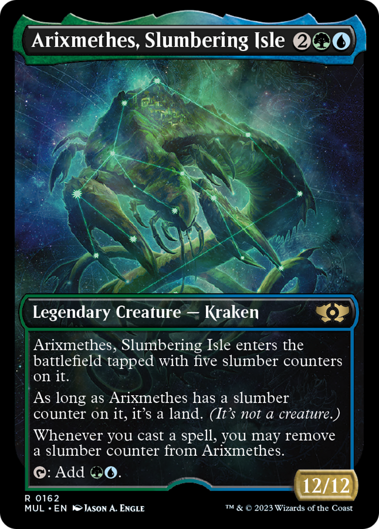 Arixmethes, Slumbering Isle (Halo Foil) [Multiverse Legends] | Total Play