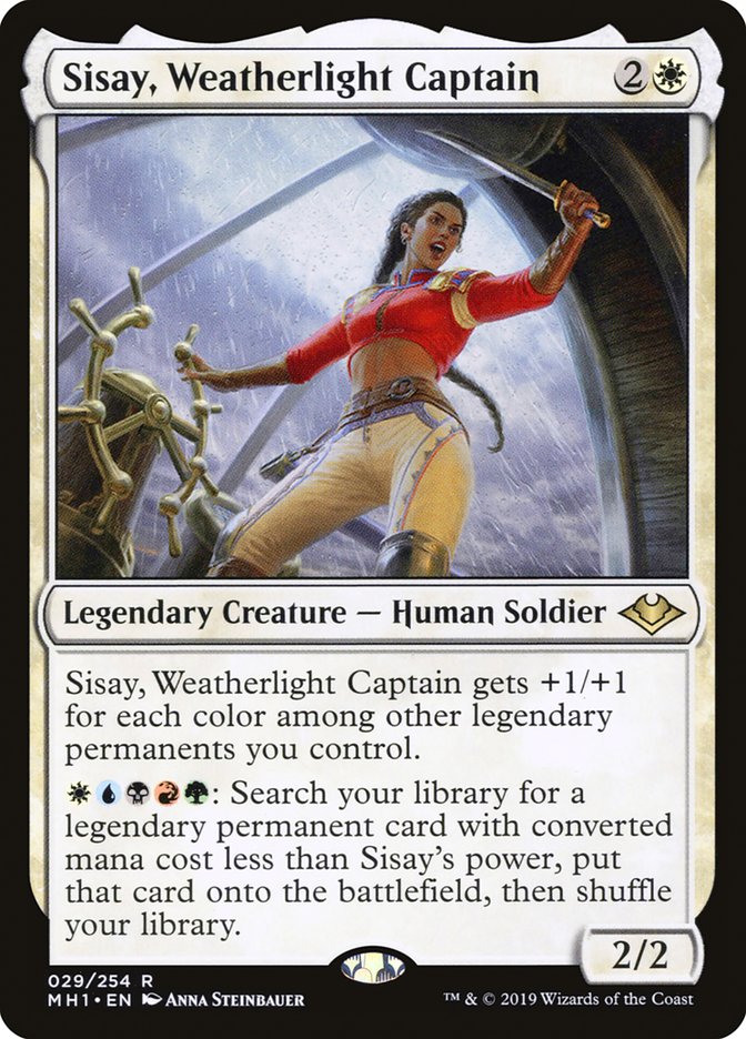 Sisay, Weatherlight Captain [Modern Horizons] | Total Play