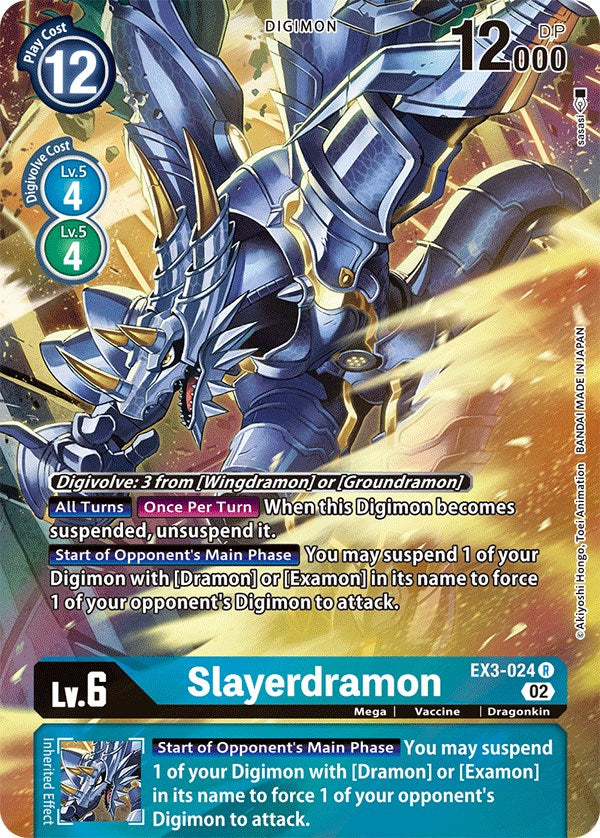 Slayerdramon [EX3-024] (Alternate Art) [Draconic Roar] | Total Play