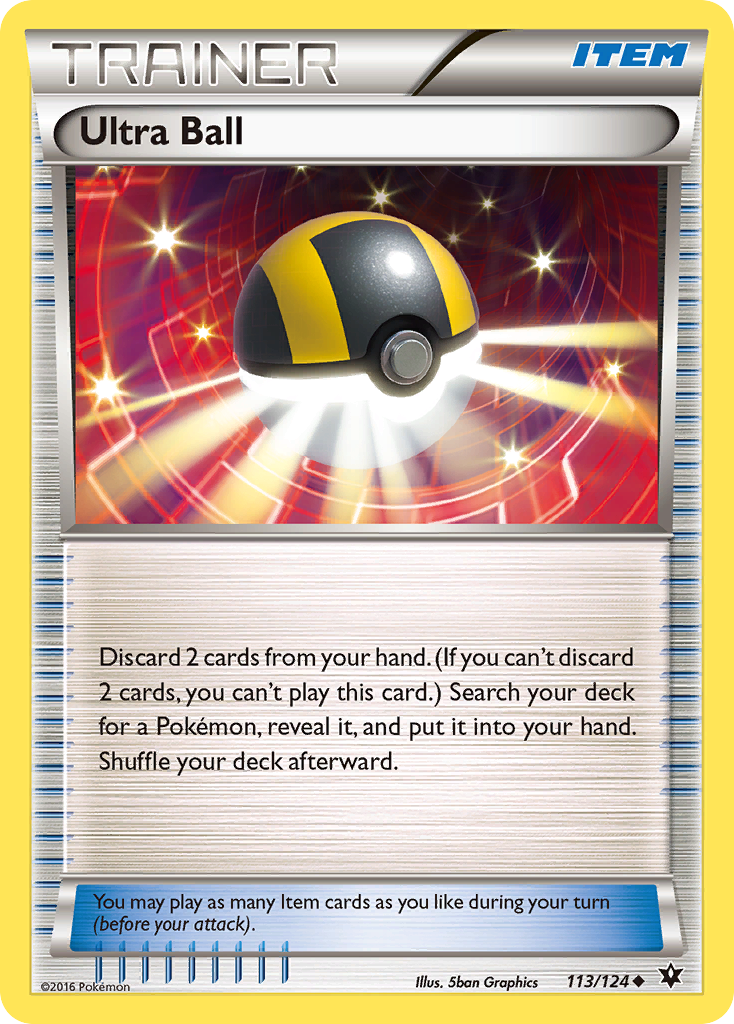 Ultra Ball (113/124) [XY: Fates Collide] | Total Play