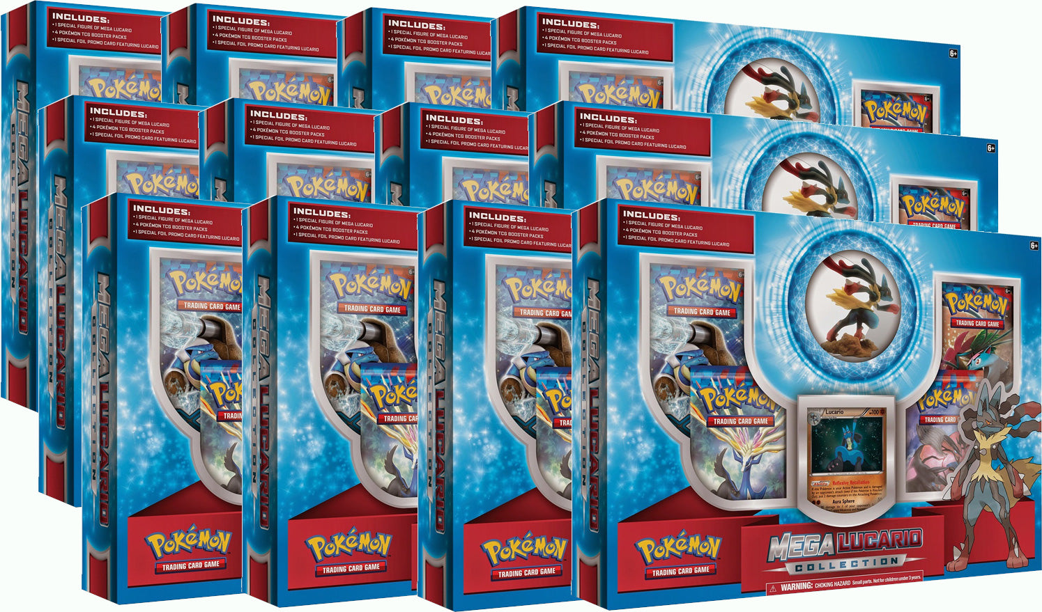 XY - Mega Lucario Collection Display | Total Play