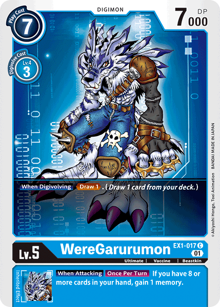 WereGarurumon [EX1-017] [Classic Collection] | Total Play