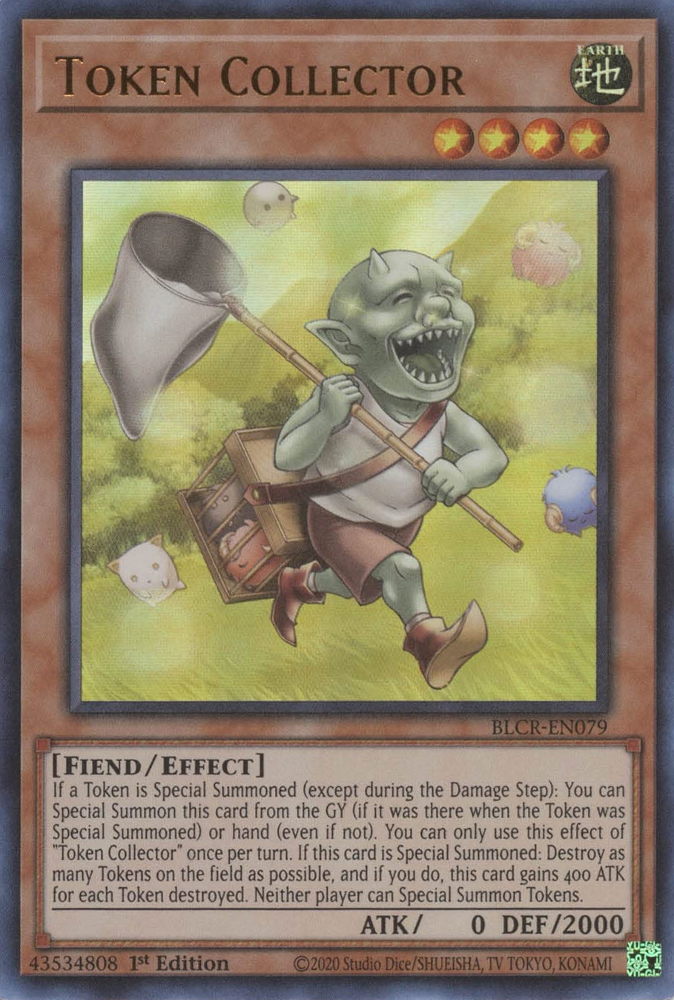 Token Collector [BLCR-EN079] Ultra Rare | Total Play