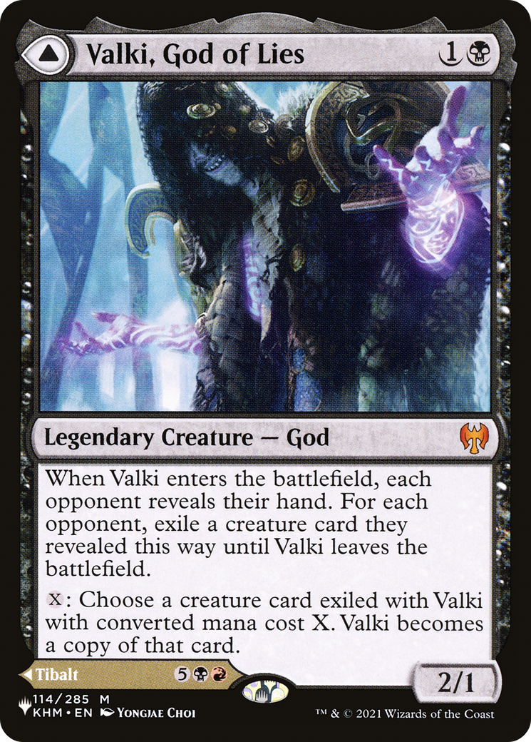 Valki, God of Lies // Tibalt, Cosmic Impostor [Secret Lair: From Cute to Brute] | Total Play