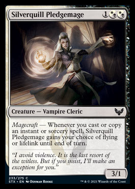 Silverquill Pledgemage [Strixhaven: School of Mages] | Total Play