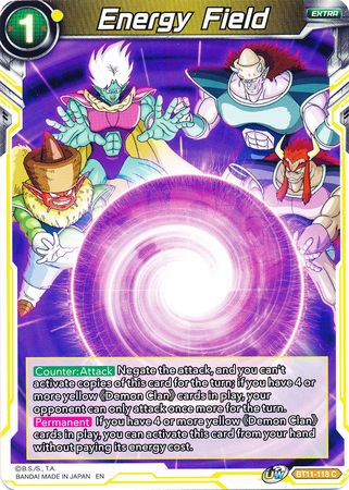 Energy Field (BT11-118) [Vermilion Bloodline] | Total Play