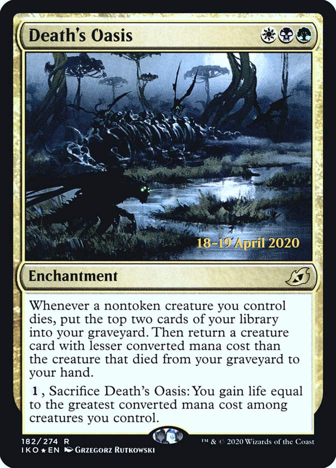 Death's Oasis [Ikoria: Lair of Behemoths Prerelease Promos] | Total Play