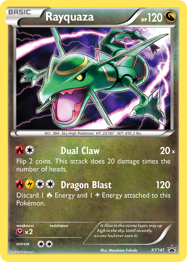 Rayquaza (XY141) [XY: Black Star Promos] | Total Play