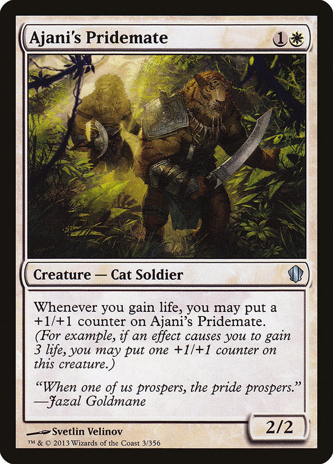 Ajani's Pridemate [Commander 2013] | Total Play