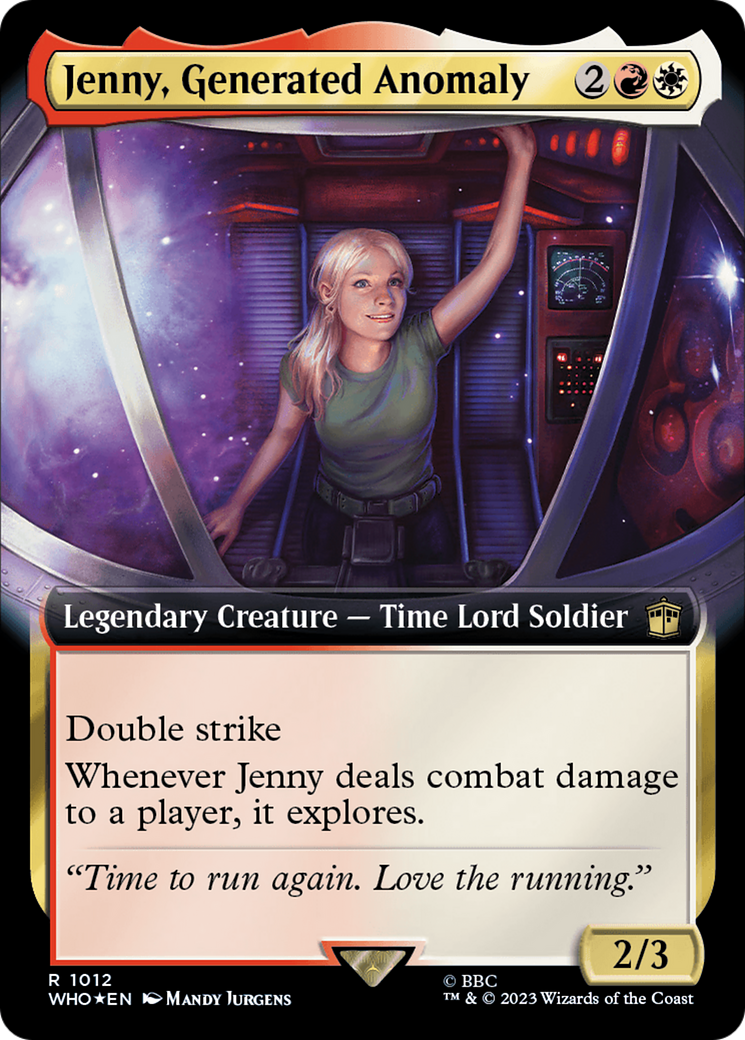 Jenny, Generated Anomaly (Extended Art) (Surge Foil) [Doctor Who] | Total Play