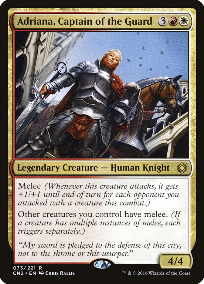 Adriana, Captain of the Guard [Conspiracy: Take the Crown] | Total Play