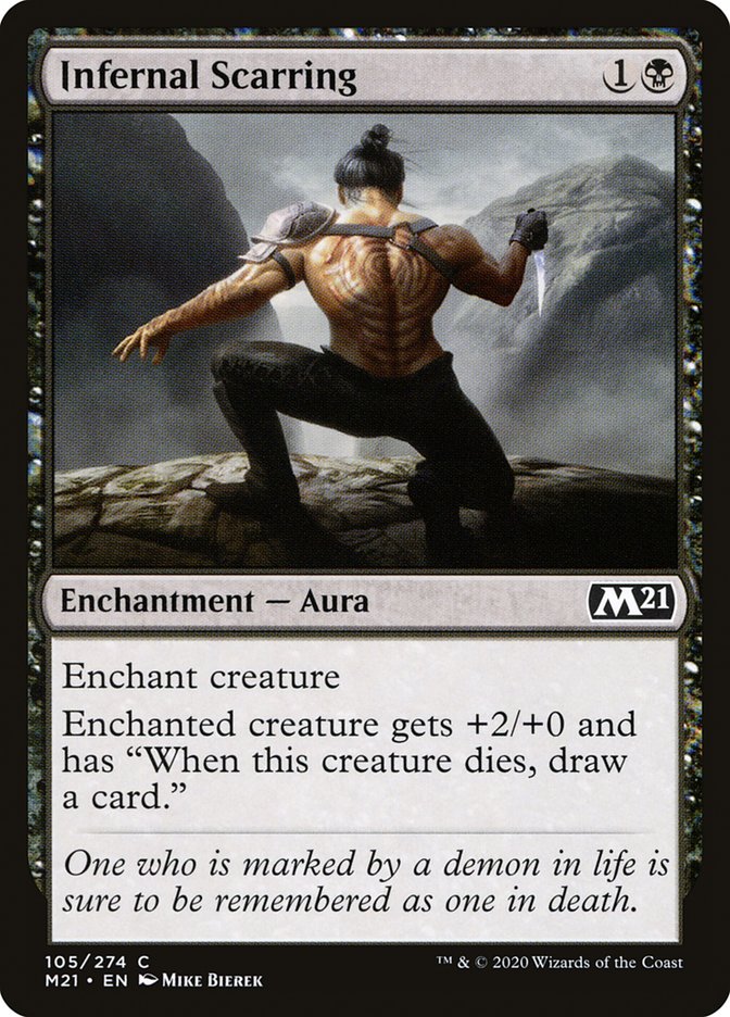 Infernal Scarring [Core Set 2021] | Total Play