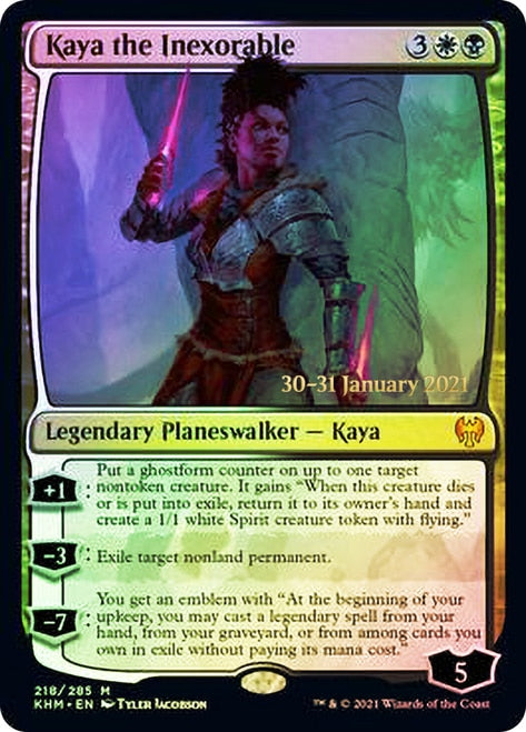 Kaya the Inexorable [Kaldheim Prerelease Promos] | Total Play