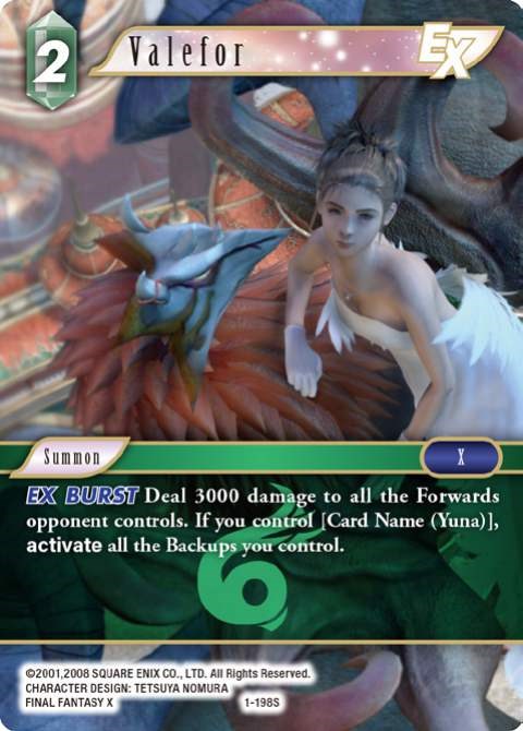 Valefor EX [Opus I] | Total Play